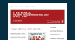 Desktop Screenshot of intothenightmare.com